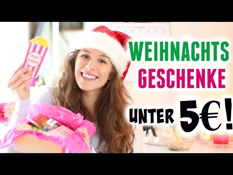 WEIHNACHTSGESCHENKE für UNTER 5€! ♡ BarbieLovesLipsticks Video