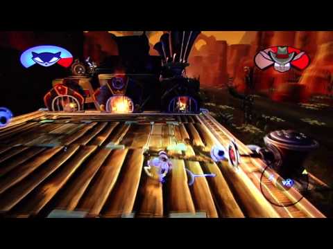 Sly 4: Thieves in Time pt32 - Go West Young Raccoon - Operation: Gold Digger pt3 (Toothpick Boss)