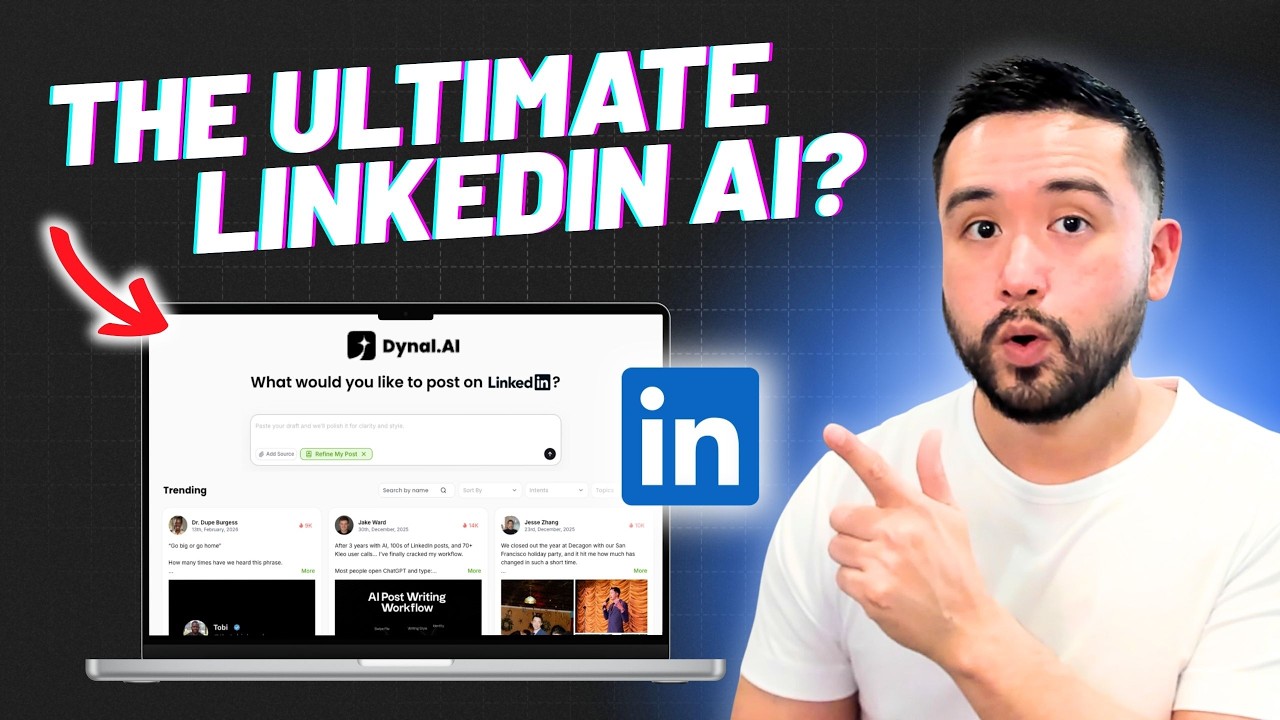 Dynal.AI Review: Better than ChatGPT for LinkedIn? (AppSumo Deal)
