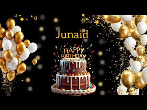 Junaid Birthday Song 🥳 l Happy Birthday Junaid 🎁 #viralvideo @Arsal_Rhythm 