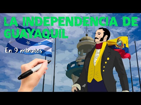 La independencia de Guayaquil en 9 minutos
