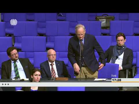 KURZINTERVENTION PROF. DR. AXEL GEHRKE ( AFD ) AM 14.FEBRUAR IM DEUTSCHEN BUNDESTAG IN BERLIN.