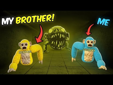 SCARY BABOON With my BROTHERS! 