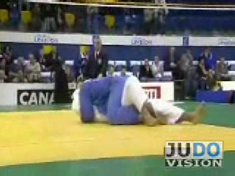 JUDO 2008 World Open Championships: Teddy Riner (FRA) - Adiljan Tulendibaev (UZB)