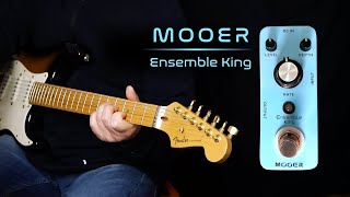 Video thumbnail for Mooer Ensemble King Analog Chorus - Guitar Pedal Demo (No Talking) by Emanuele Boldarin