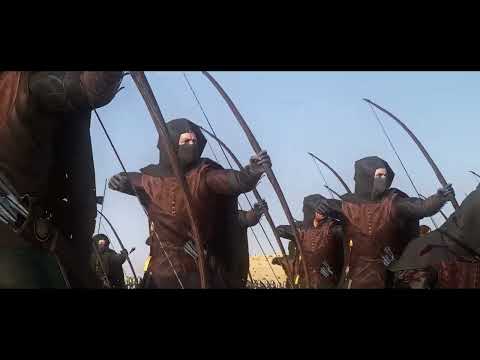 Men of Gondor Vs Haradrim | 15,000 Unit Lord of the Rings Cinematic Battle