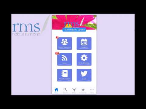 RMS Recruitment launches new app for PA jobs. RMS Recruitment - PA, Admin, Secretarial jobs
