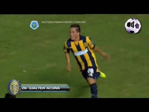 Gol Walter Acuña - Rosario Central 3 Vs Gimnasia (La Plata) 1 - Final 2014 - 3ra Fecha