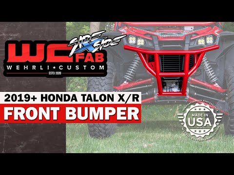 WCFab SXS 2019+ Honda Talon X/R Front Bumper