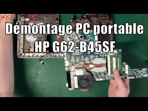 comment ouvrir hp g62