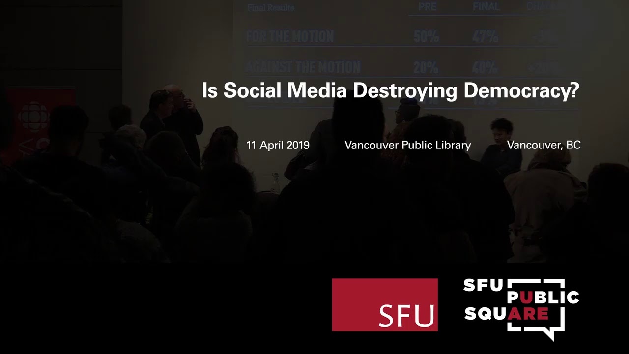 Is Social Media Destroying Democracy?