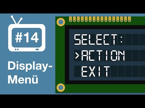 Arduino Tutorial - 14. Displaymenü