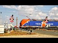 Romanian Railroad Crossing Trecere De Cale Ferată în Romania