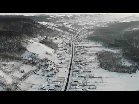 Valea Budului inzăpezită - 4K