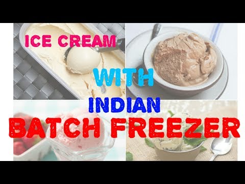 Automatic Ice Cream Batch Freezer