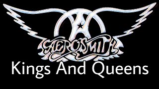 AEROSMITH - Kings And Queens (Lyric Video)