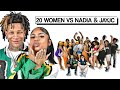 20 WOMEN VS 2 INFLUENCERS NADIA JAYC