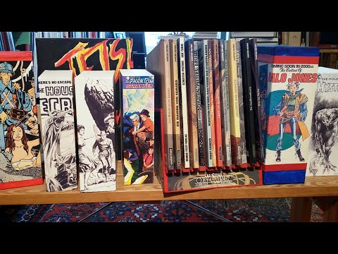 panellogy 497 - slipcases for halo jones, tardi, house of mysteries