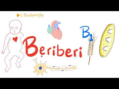 Beriberi  -  Vitamin B1 Deficiency  - Thiamine Deficiency - Diet and Nutrition