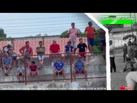 Abertura campeonato Bernardese  realizado no estádio municipal cidade de São Bernardo -Ma 04/07/2026