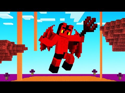 Playing MINECRAFT As A DEMON! (mod)