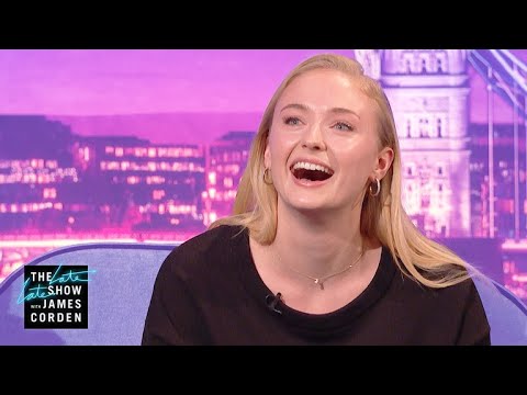 Sophie Turner Spits Pure Eminem Fire #LateLateLondon