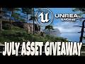 Unreal Engine July 2024 Free Assets