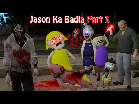 Gulli Bulli and Jason's Badla Part 3 | Baba Kidnapped Khooni Pig & Witch Horror Story | MJOH Toons