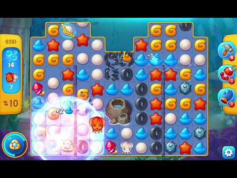 Fishdom Easy Level 9261 (with ingame boosters) @choraelmin