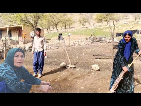 Hamid and his mother arguing and Agha Shirvan's mediation...