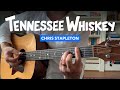 🎸 Tennessee Whiskey • Solo acoustic guitar lesson w/ tabs (Chris Stapleton)
