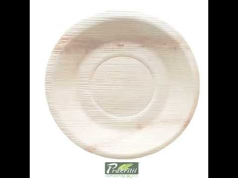 12 Inches Round Areca/Plam Leaf Plate