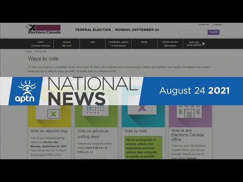 APTN National News August 24, 2021 – Vaccine passports introduced in B.C., Green party leader