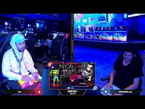 Knockdown #86 | HXALV | UNDER NIGHT IN-BIRTH Exe:Late[cl-r] | AJL vs Spongey - Grand Finals Mystery