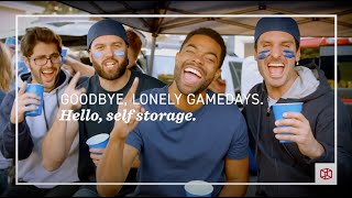 Goodbye, Lonely Gamedays. Hello, Self Storage!