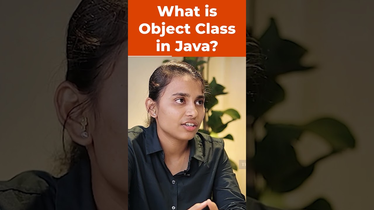 What is Object Class in Java? | Java Placement Question | Java Class in Pune | #shorts #kiransir