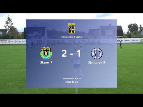 200926 Skene IF - Sjuntorps IF, Höjdpunkter
