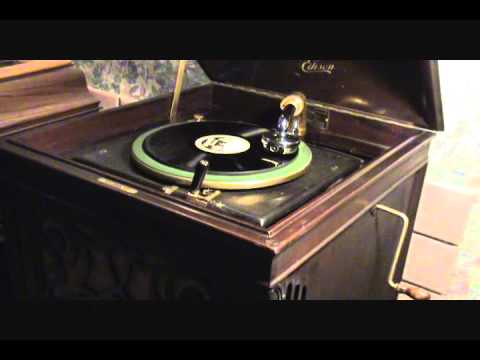 "DEEP HENDERSON" Rare CHARLEY SKEETE'S ORCH on Edison Diamond Disc Phonograph Record 51775