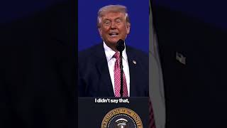 Trump Begs the Media, ‘Please Pretend I Didn’t Say That’ #shorts 