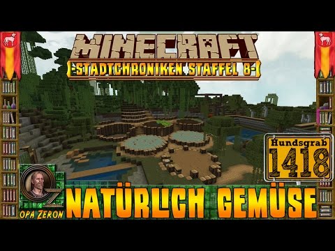 Minecraft #1418 -Stadtchroniken- Natürlich Gemüse [HD+Deutsch]