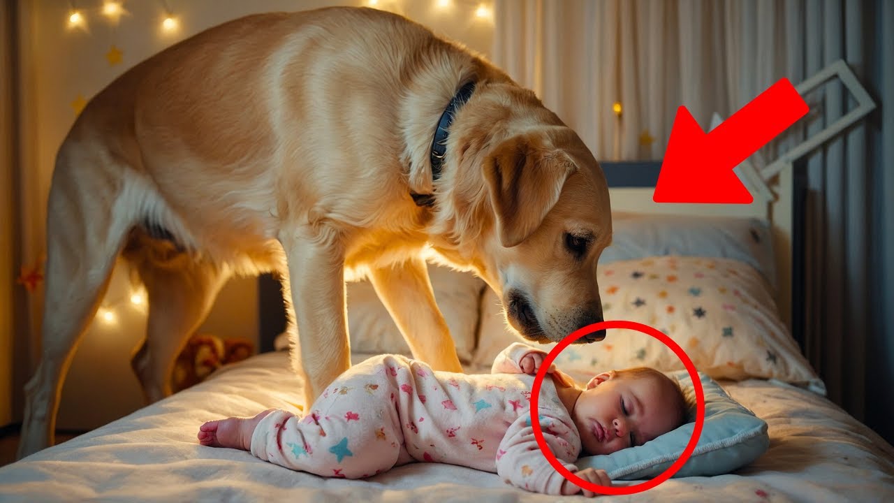 The Dog Growled at the Child Every Night. When the Father Found Out Why, He Was Horrified