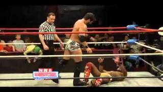 Austin Aries vs Famous B NWA ChampionshipWrestling from Hollywood
