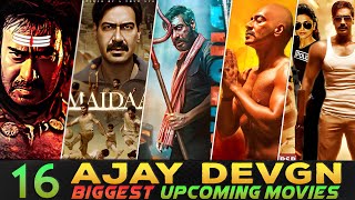 16 Ajay Devgn Biggest Upcoming Movies 2023-2025| Ajay Devgn Upcoming Bollywood Movies list 2024-2025