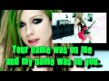 Avril Lavigne - Smile (Instrumental) (Lyrics) 
