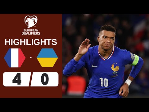 France vs Ukraine | 4-0 | Highlights | World Cup Qualifiers 2026