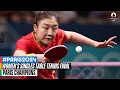 Women S Singles Table Tennis Final Paris Champions