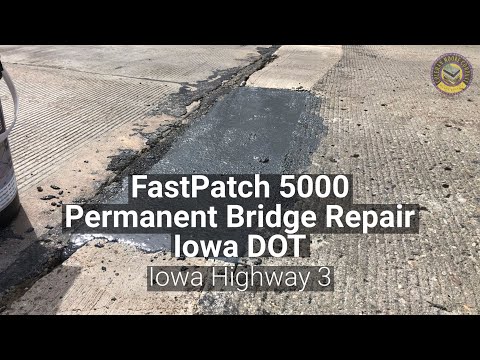 FastPatch 5000 - Iowa DOT - Permanent Bridge Repair