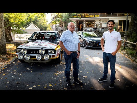 Stig Blomqvist and Lucas di Grassi swap cockpits in San Remo and test the legendary Audi Quattro S1