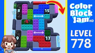 Color Block Jam Level 778 Solution Walkthrough