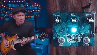 Video thumbnail for MG Music Midnight Rambler overdrive pedal by R.J. Ronquillo